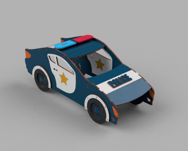 Car toy for Guinea Pig Police