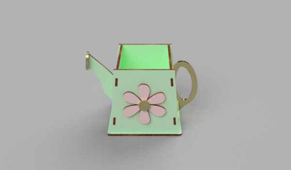 Box, flowerpot beautiful teapot - Image 2