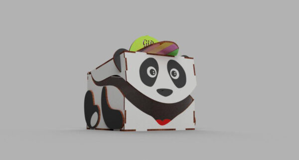 Panda gift box
