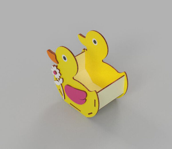 Flowerpot Basket Duck - Image 2