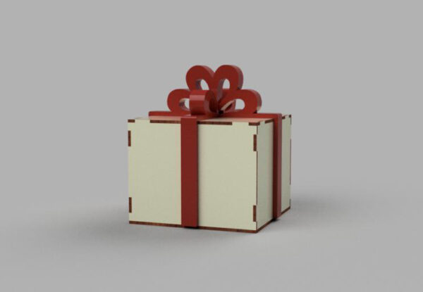 Gift box with bow - Image 2