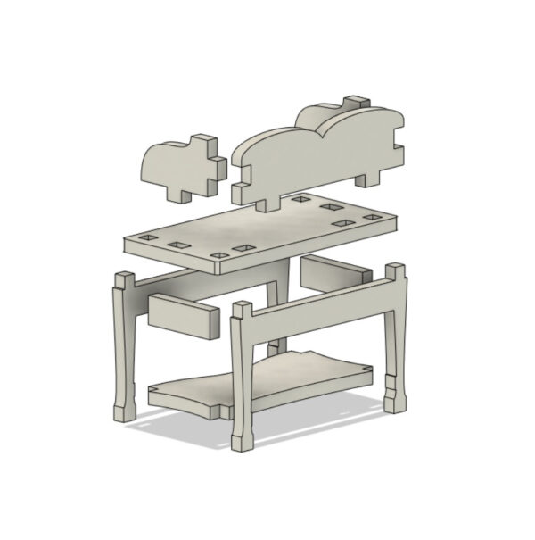 Small table for dolls - Image 8