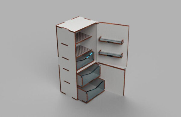 Refrigerator for dollhouse