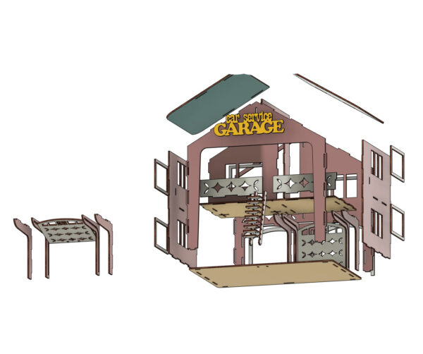 Garage service station for cars - Image 7