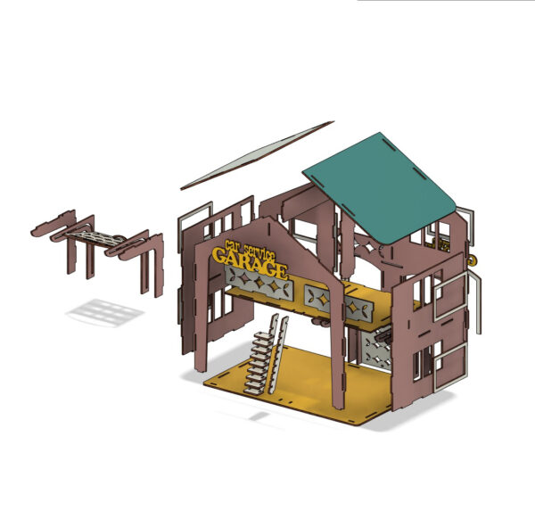 Garage service station for cars - Image 9