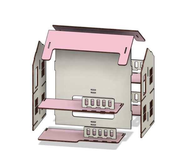 House for dolls 2 floors - Image 6