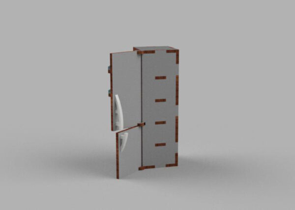 Refrigerator for dollhouse miniatures - Image 3