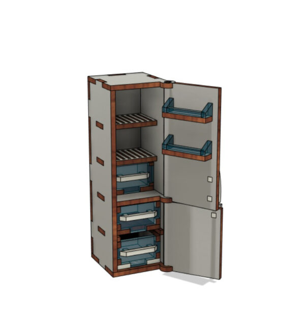 Refrigerator for dollhouse miniatures - Image 5