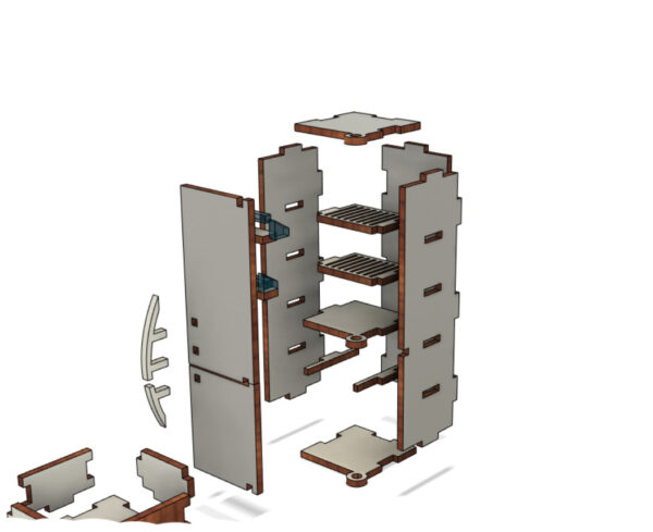 Refrigerator for dollhouse miniatures - Image 9