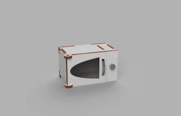 Microwave for dollhouse miniatures