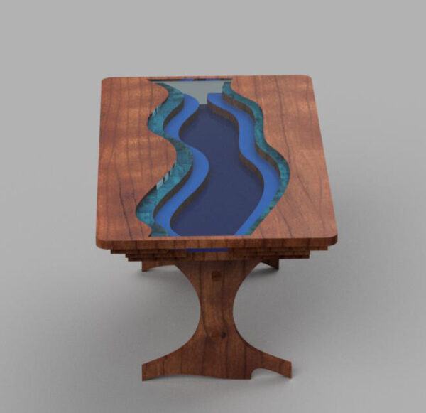 River table for dollhouse - Image 3