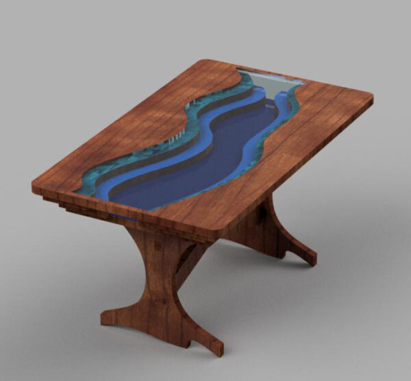 River table for dollhouse - Image 4