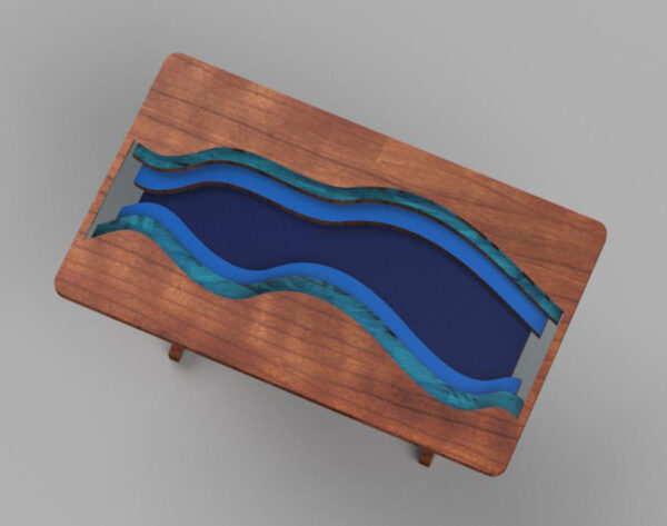 River table for dollhouse - Image 5