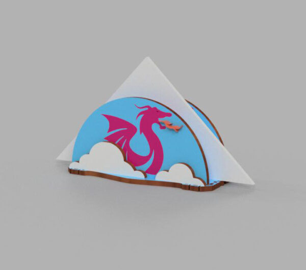 Napkin Holder Dragon - Image 2