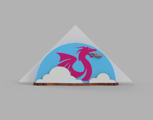 Napkin Holder Dragon