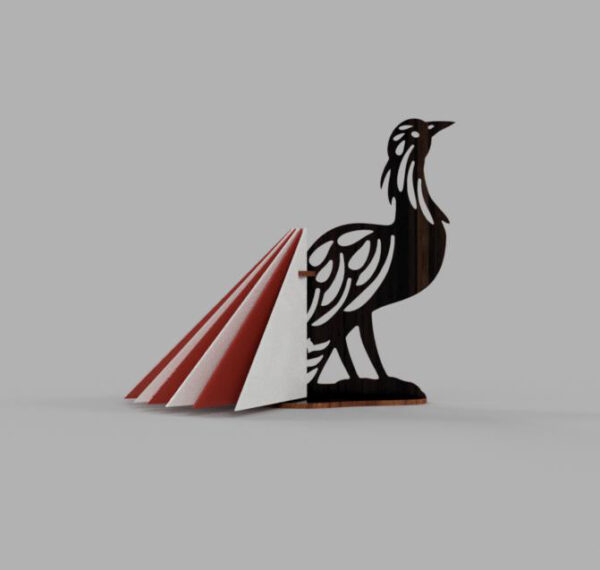 Peacock Napkin Holder - Image 2