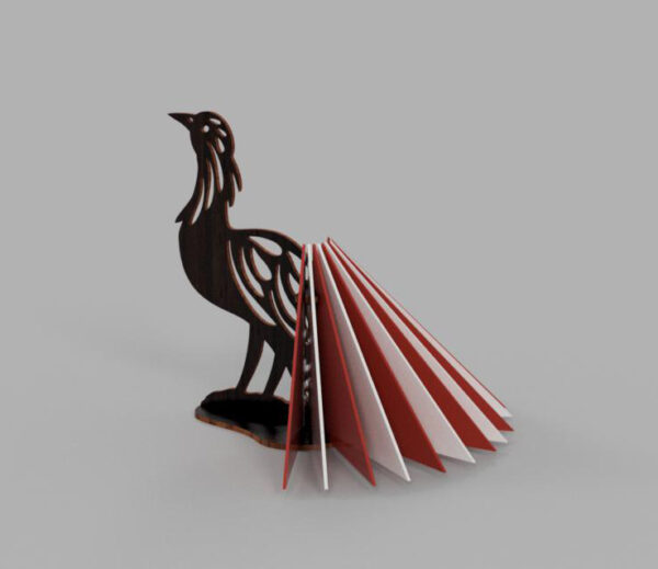 Peacock Napkin Holder
