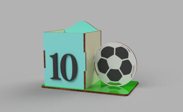 Pencil Organizer Football - Image 3
