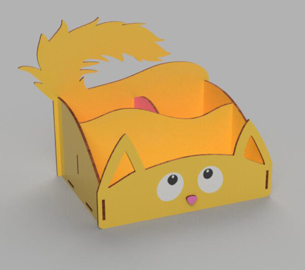 Pencil Organizer Cat - Image 3