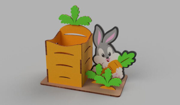 Pencil Organizer Bunny