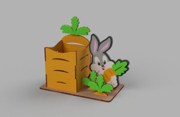 Pencil Organizer Bunny - Image 3