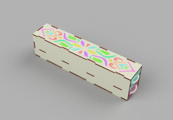 Pencil case with patterns - Image 3