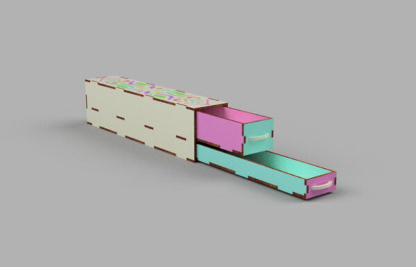 Pencil case with patterns - Image 4