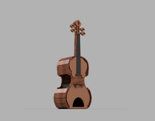 Wine box Violin - Image 4