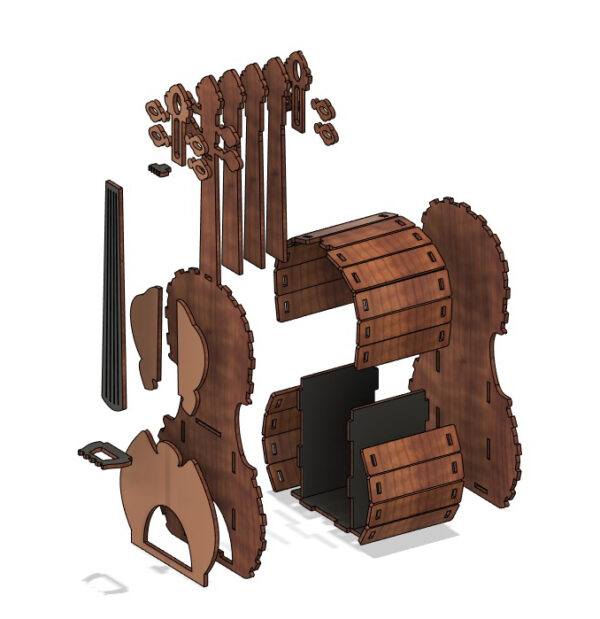 Wine box Violin - Image 6