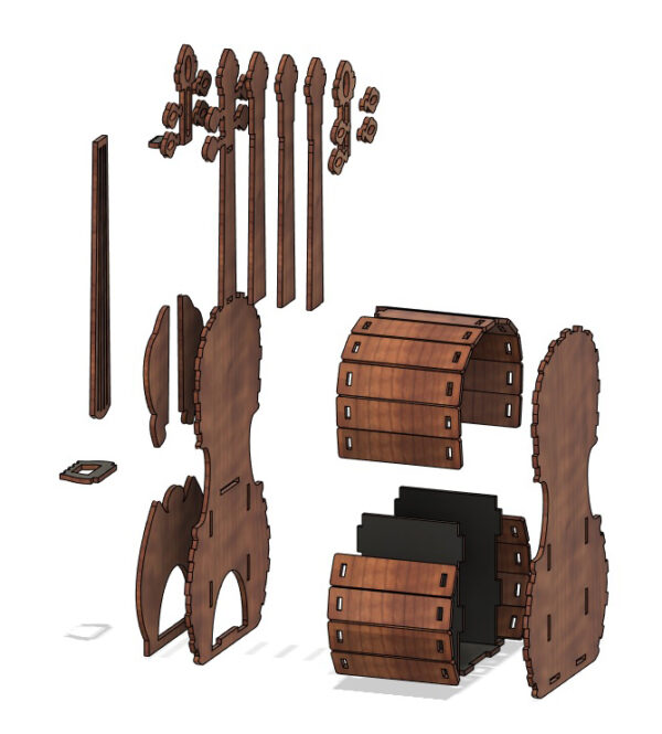 Wine box Violin - Image 7