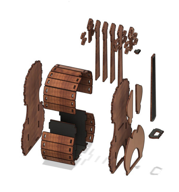 Wine box Violin - Image 8