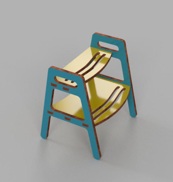 Step Stool Plywood Bench