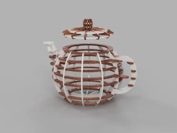 Teapot 3D model puzzle - Image 3