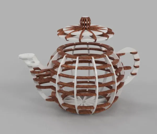 Teapot 3D model puzzle - Image 2