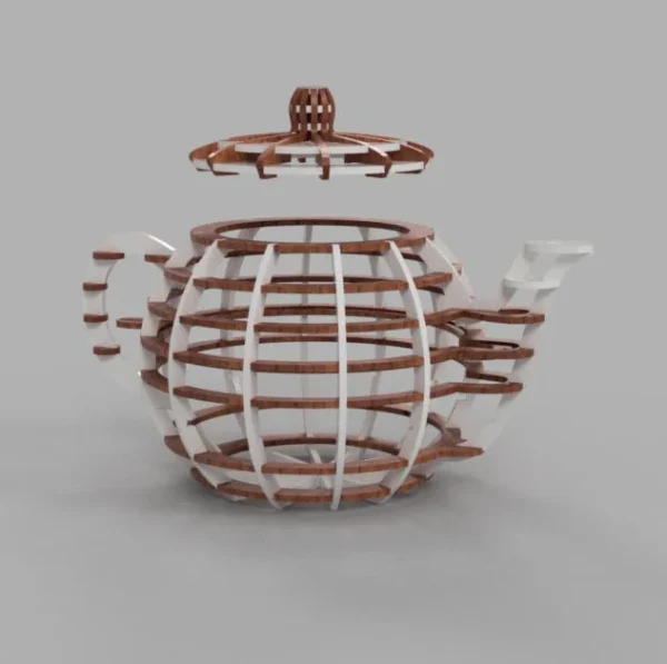 Teapot 3D model puzzle - Image 4