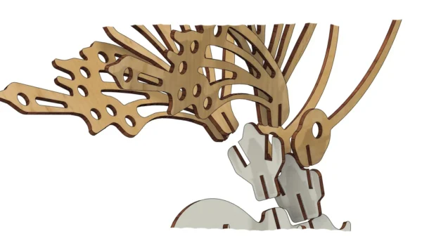 3D Butterfly Laser File - Image 8