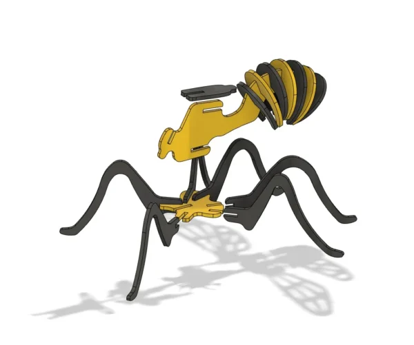 Wasp 3D model - Image 7