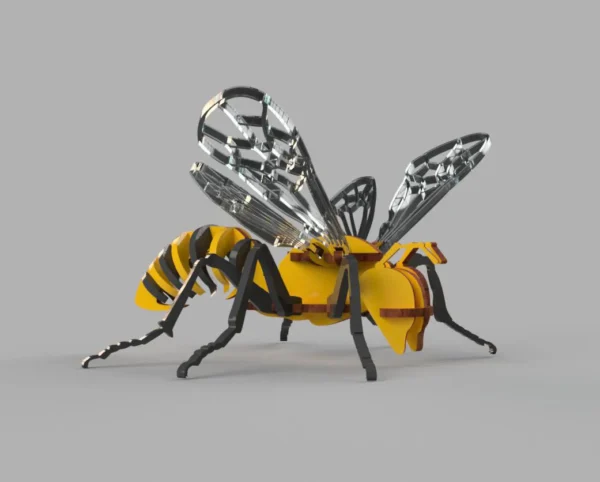 Bee 3D model - Image 4