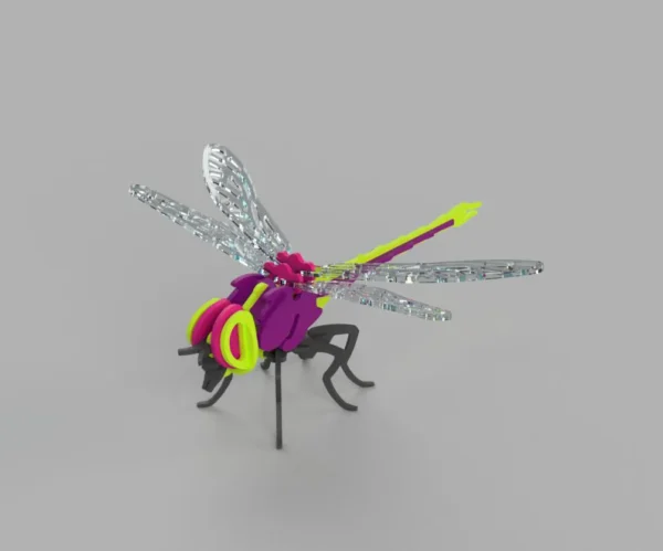 3D Dragonfly Puzzle - Image 3