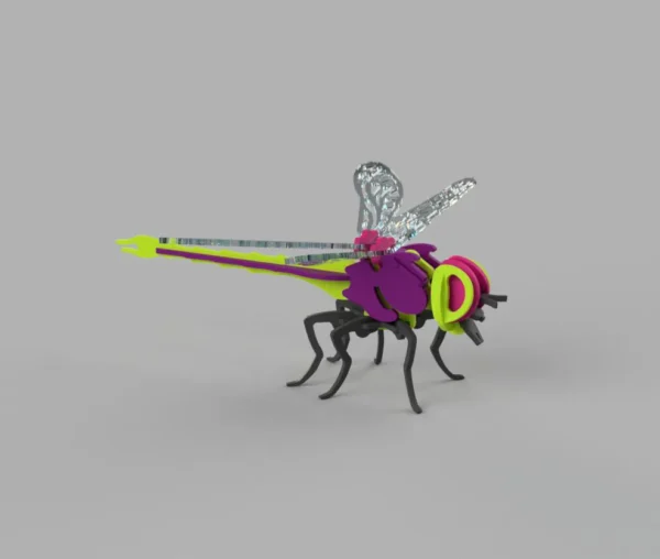 3D Dragonfly Puzzle - Image 5