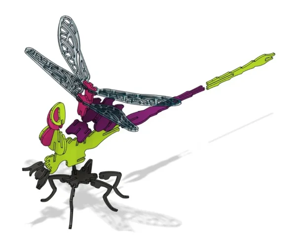 3D Dragonfly Puzzle - Image 9
