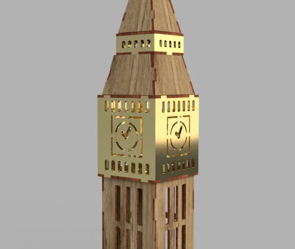 Big Ben Tower 3D Puzzle - Image 3