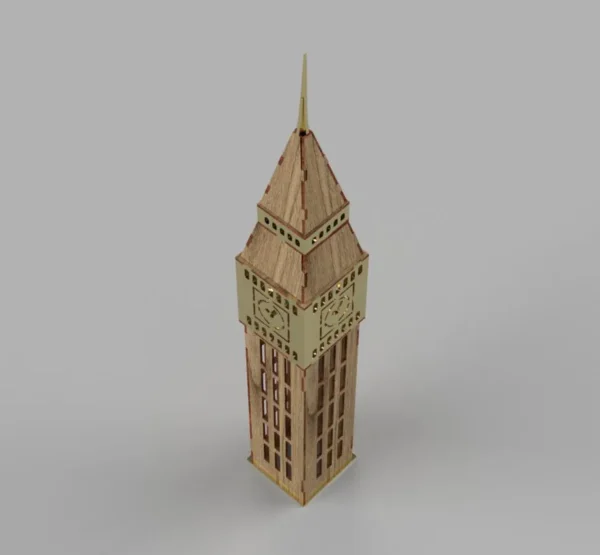 Big Ben Tower 3D Puzzle - Image 4