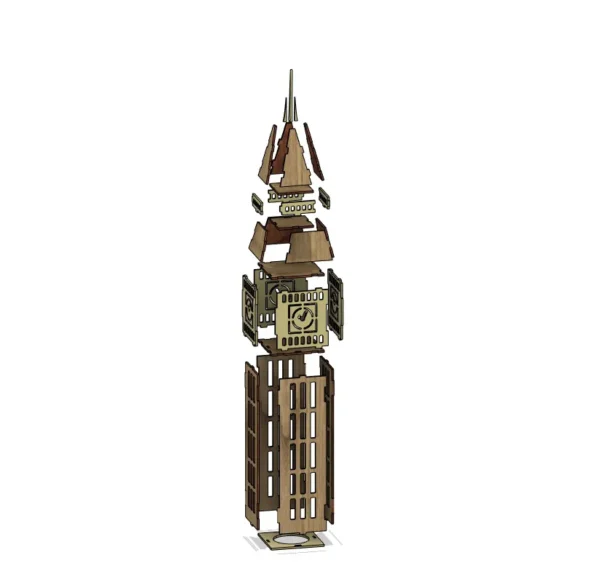 Big Ben Tower 3D Puzzle - Image 6