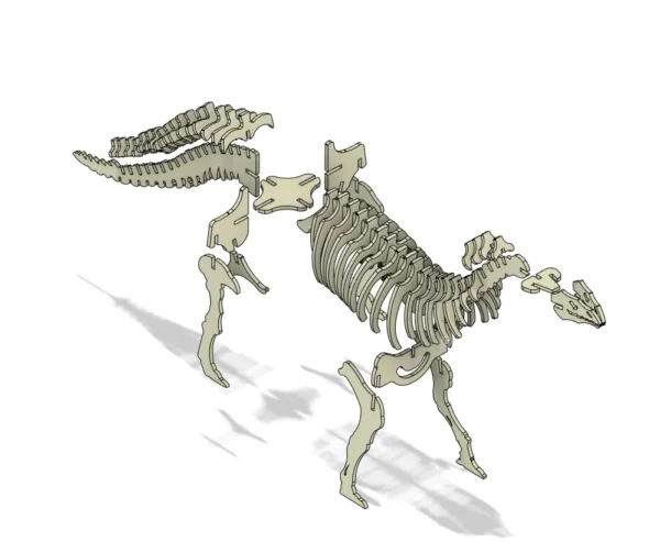 Brontosaurus dinosaur skeleton mockup - Image 8