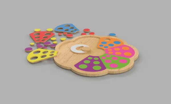 Montessori Multiplication Board Game vector - Image 4