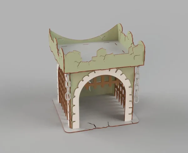 DIY Cat Castle Tower playwood Play house - Image 4