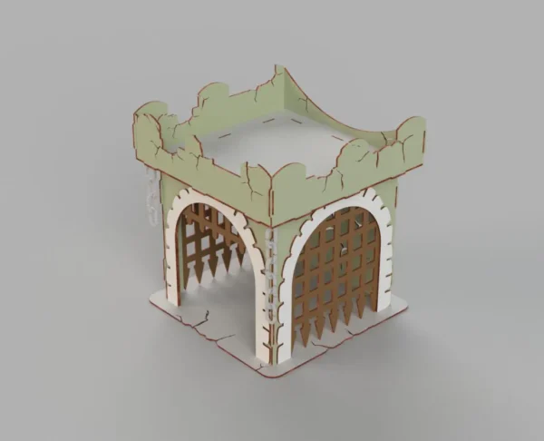 DIY Cat Castle Tower playwood Play house - Image 5