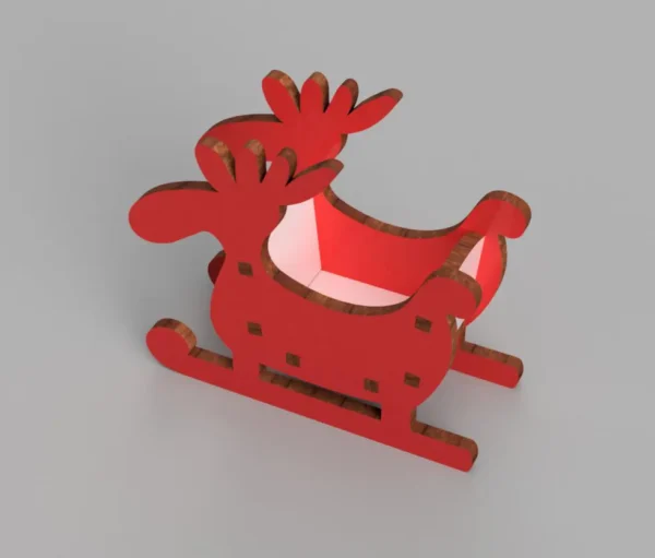 Christmas Reindeer Sleigh Project