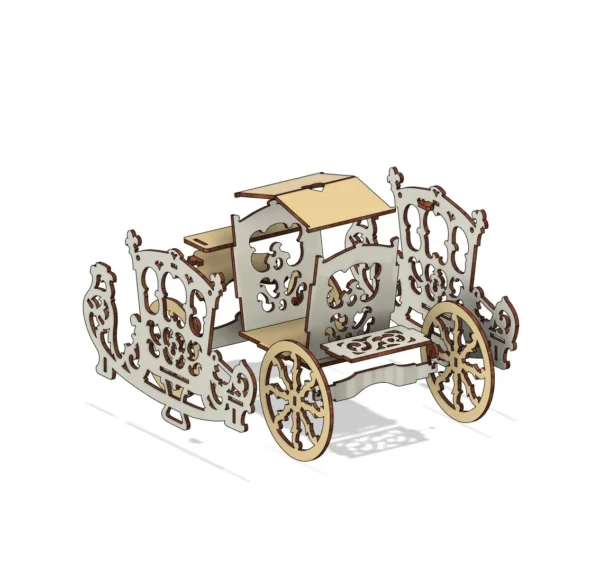 Princess Carriag Cinderella Carriage Flower Holder - Image 5